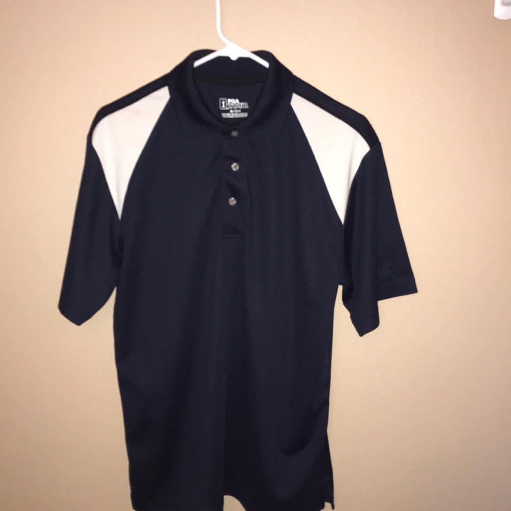 Navy Blue PGA Golf shirt